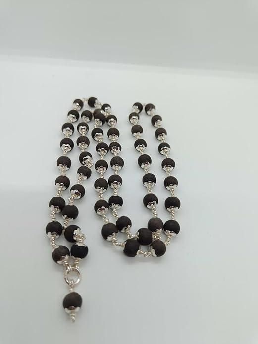 Original Karungali Mala and Trishul Pendant 2X Powerfull