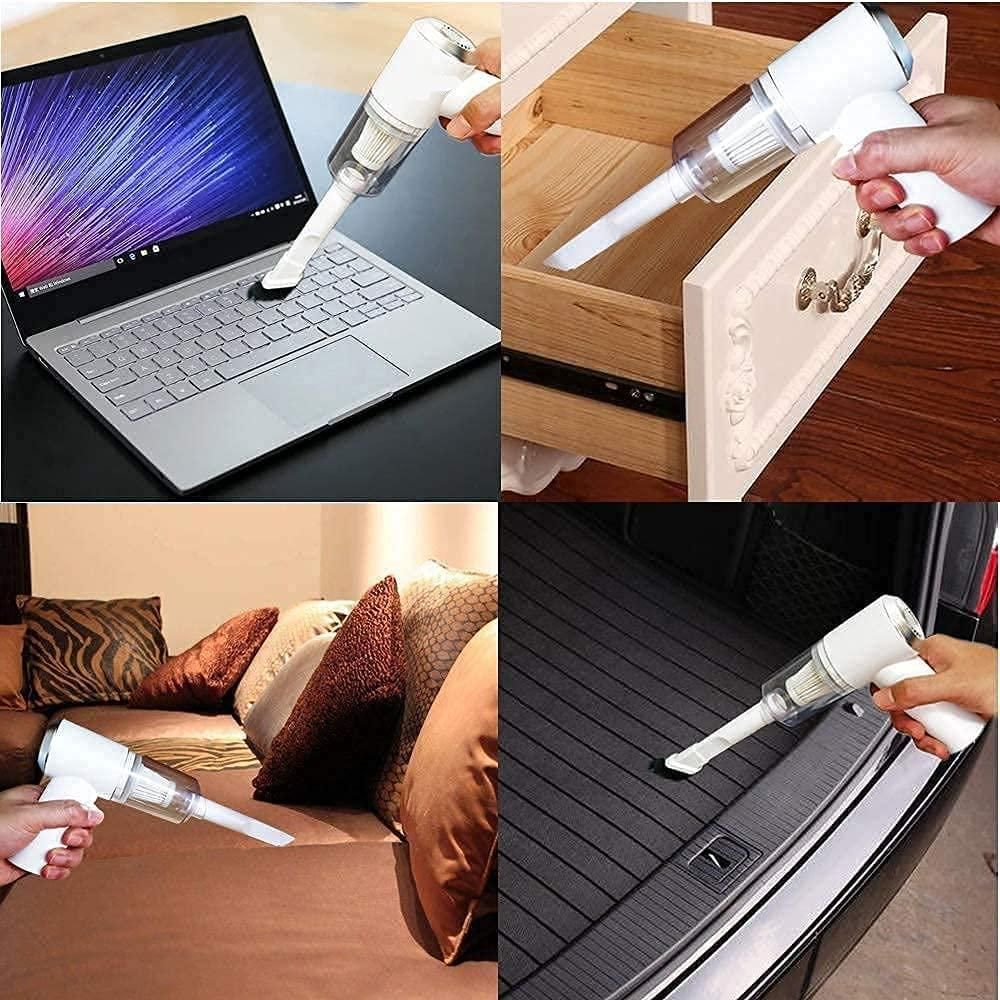 2-in-1 Portable Air Duster & Wireless Vacuum Cleaner by InCom