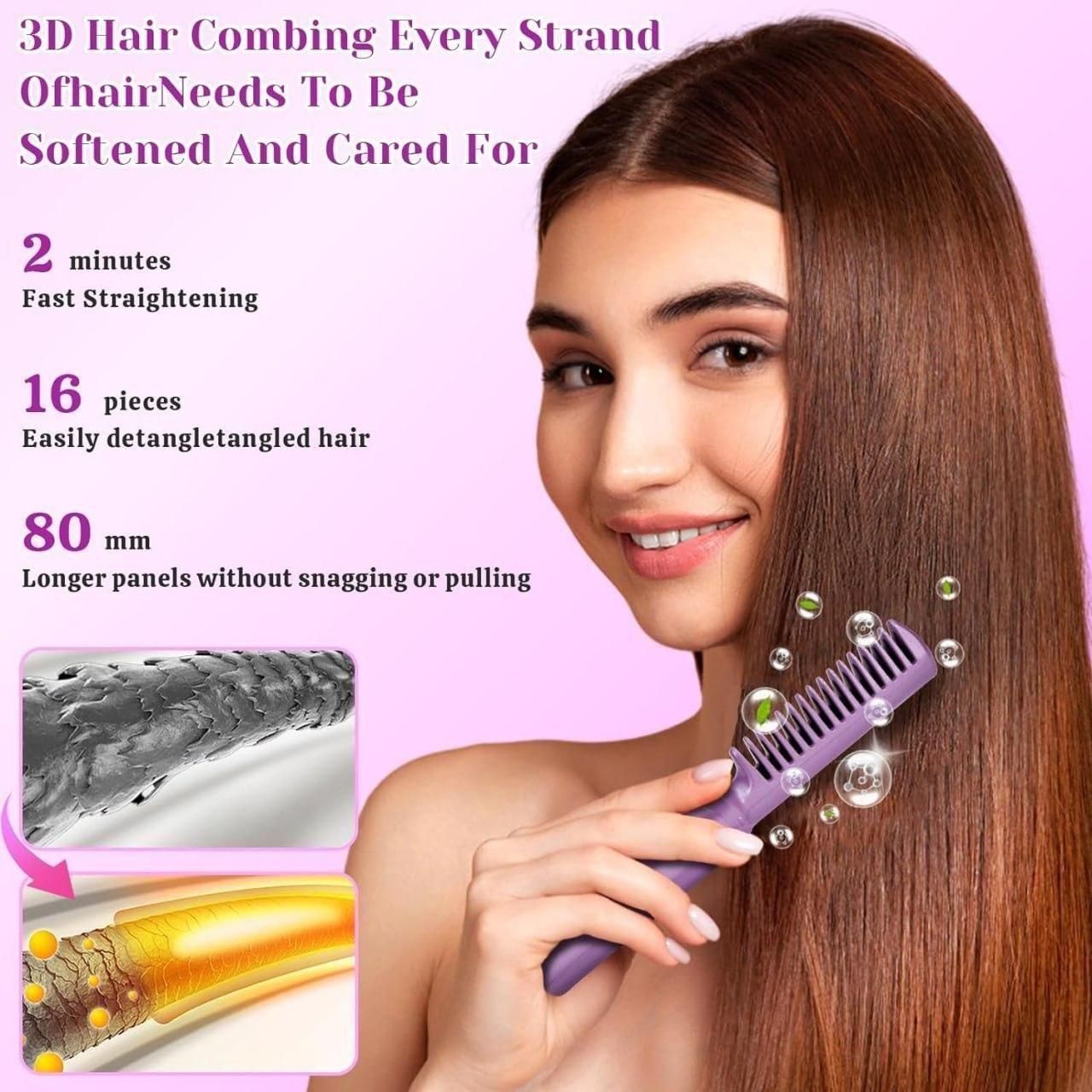 InCom Portable Mini Hair Straightener | InCom Pocket Mini Hair Straightener for Female💖