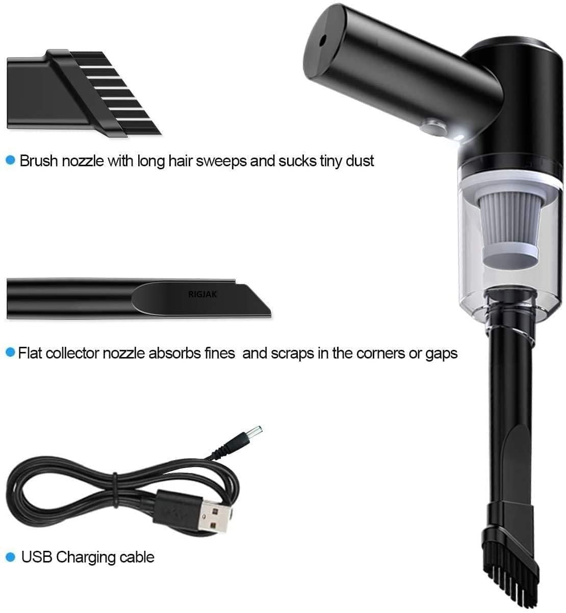 2-in-1 Portable Air Duster & Wireless Vacuum Cleaner by InCom