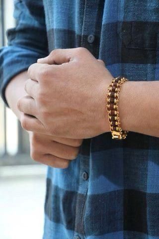Gold Plated Modern Rudraksha Bracelet | 5 Mukhi Rudraksha Beads | Natural And Certfied Spiritual Bracelet | 10,000 SALE IN 24 HOURS