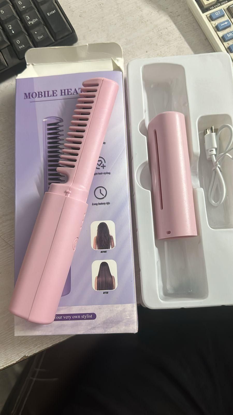 InCom Portable Mini Hair Straightener | InCom Pocket Mini Hair Straightener for Female💖